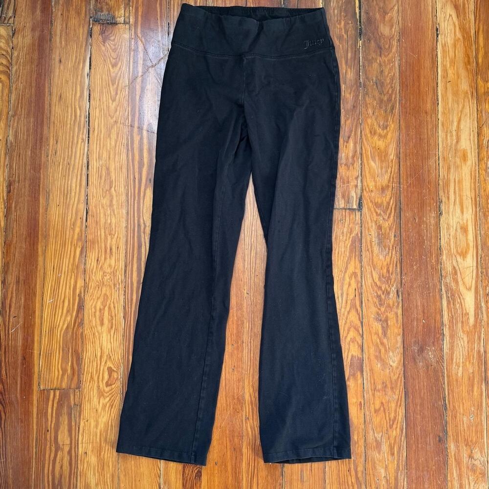 Juicy couture bootcut black leggings